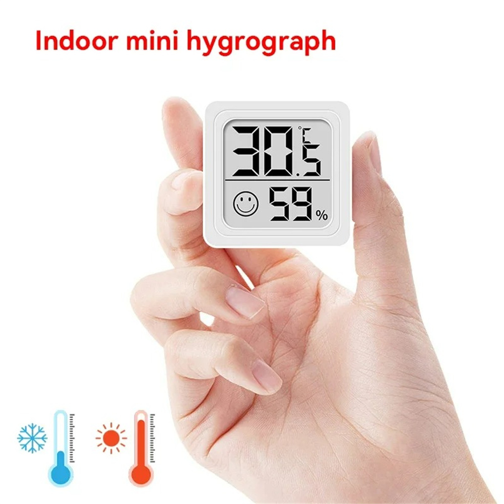 Digital Hygrometer Probe - المحمولة LCD ميزان الحرارة الرقمي الرطوبة
