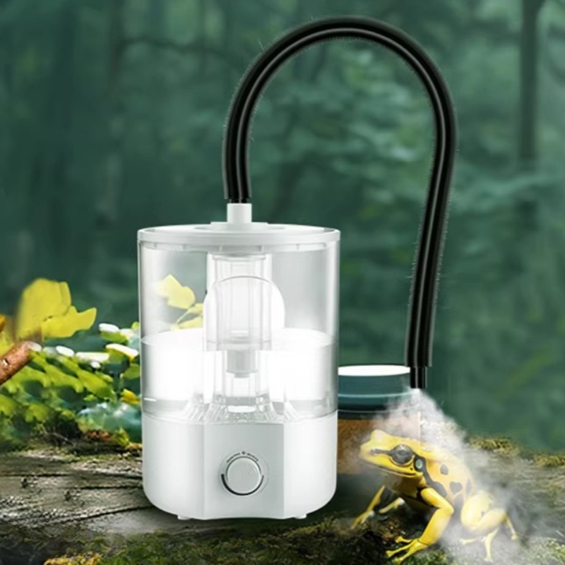Terrarium Fogger Ultrasonic - جهاز ترطيب للزواحف قابل للتعديل صامت