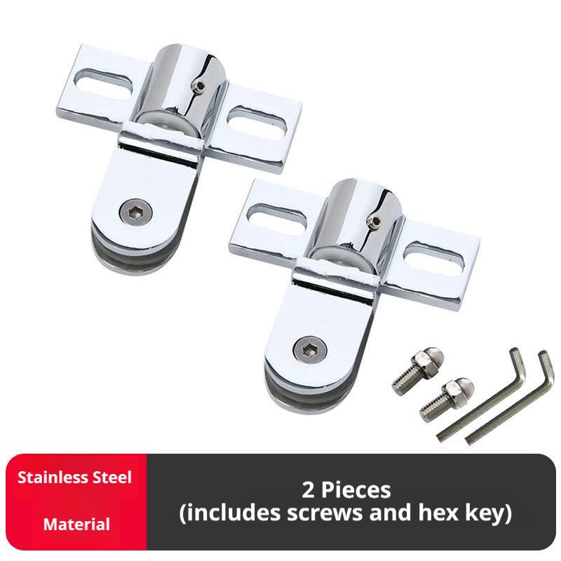 Glass Door Hinge - مشبك باب زجاجي للحمام من سبائك