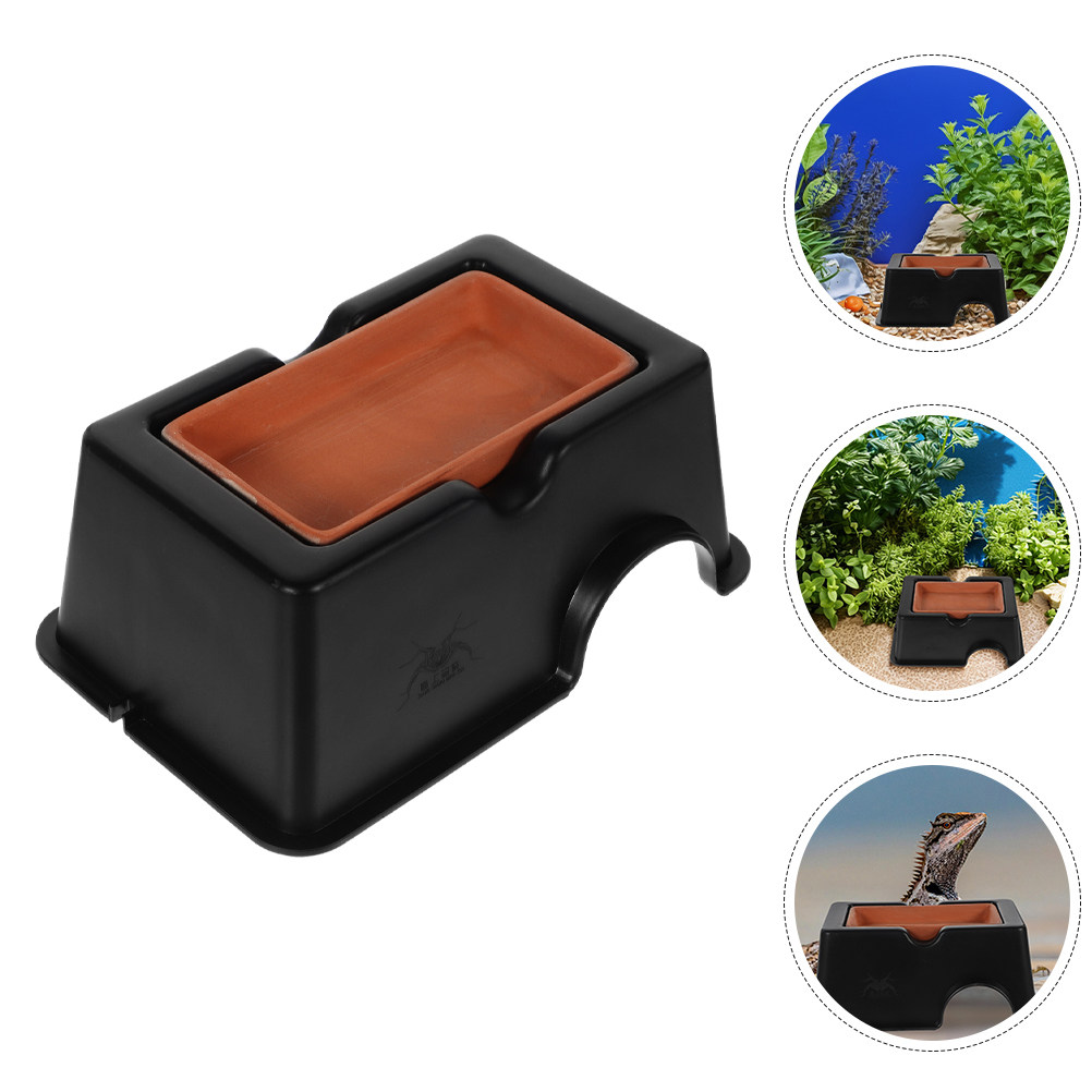 Hide Cave Ceramic - قطعتان من مخبأ السيراميك على شكل