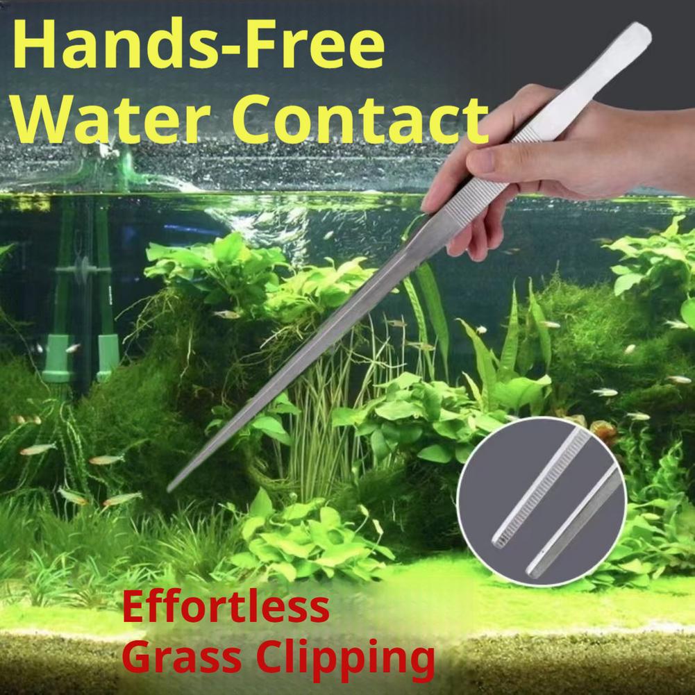 Feeding Tong Stainless - ملقط حوض السمك من الفولاذ المقاوم