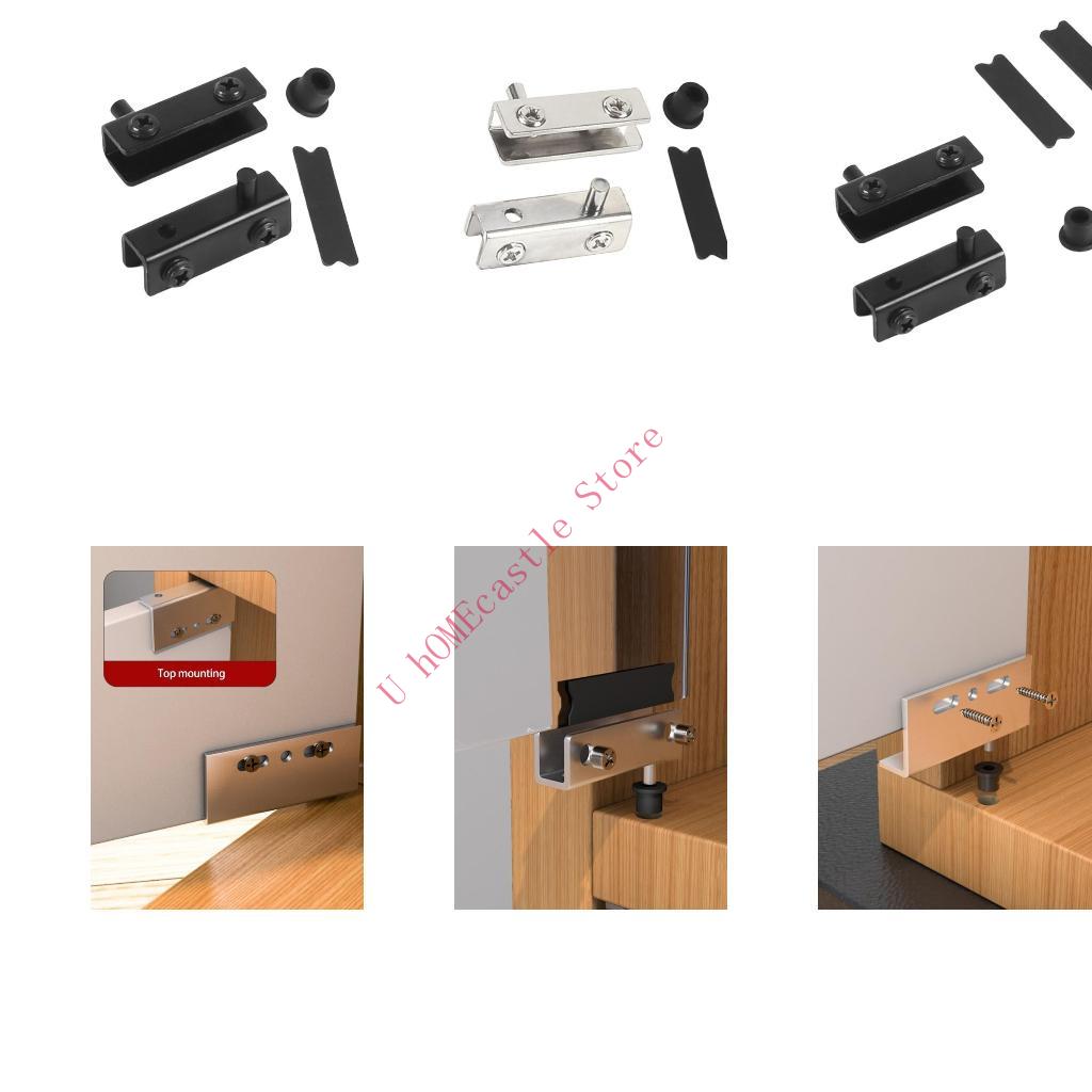 Glass Door Hinge - مفصلات أبواب زجاجية أنيقة 63HF، محاور