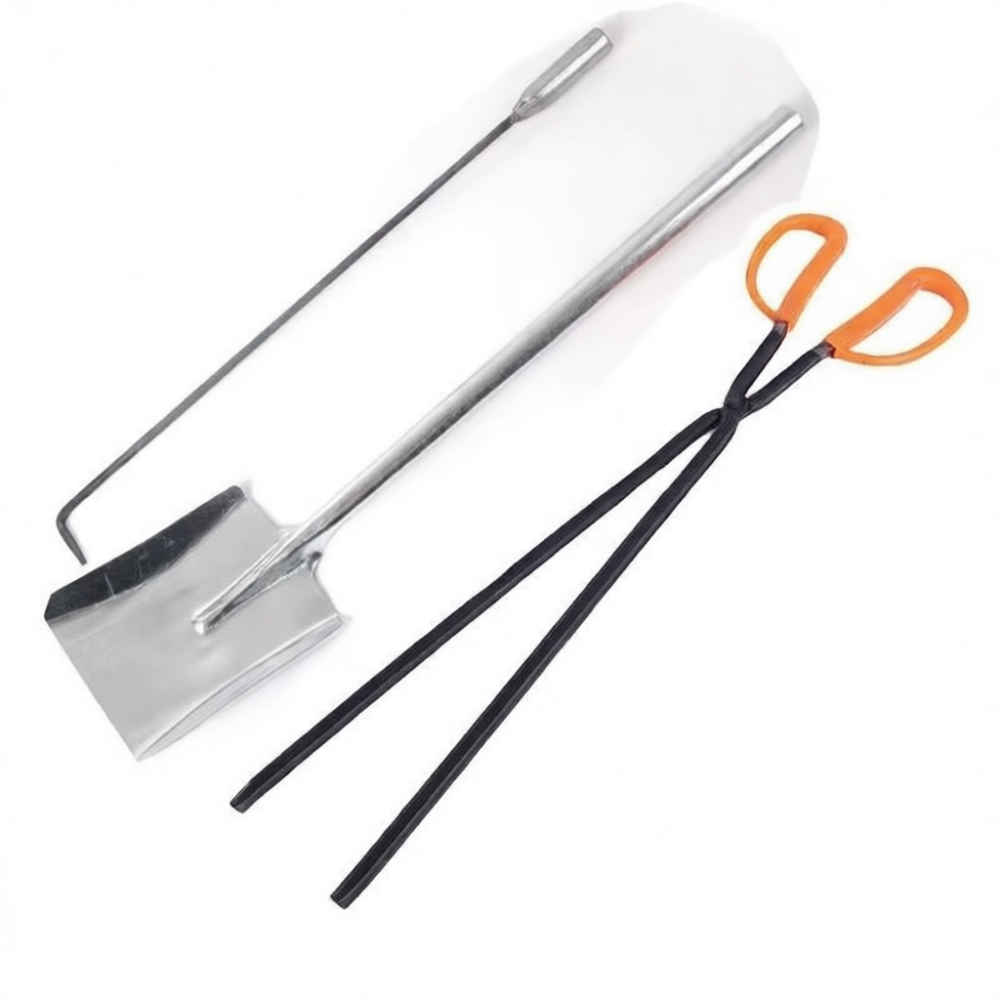 Feeding Tong Stainless - مجموعة أدوات تنظيف المدفأة: خطاف إشعال