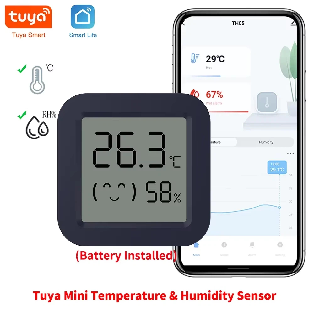 Digital Hygrometer Probe - جهاز استشعار درجة الحرارة والرطوبة بتقنية