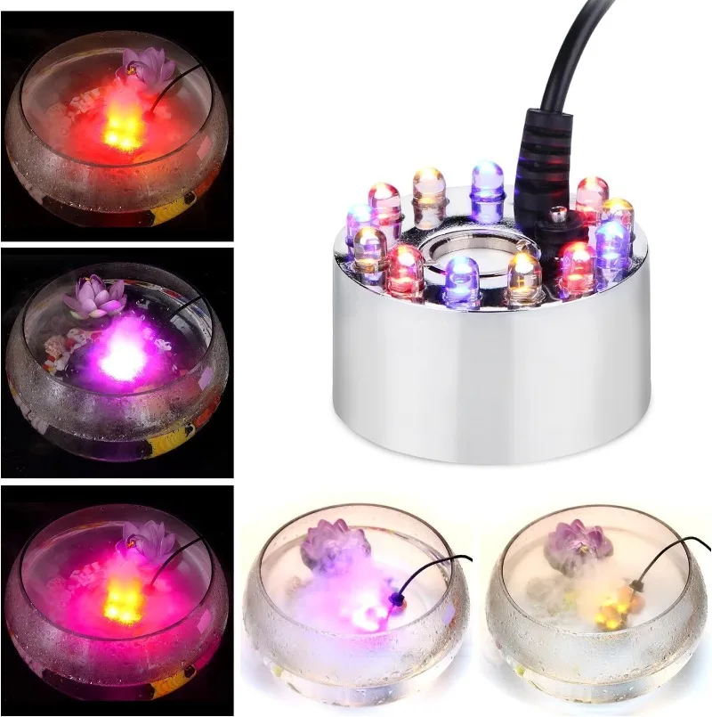ضباب صانع مبيد مضخة مياه بالمو - مراجعة Terrarium Fogger Ultrasonic وسعره