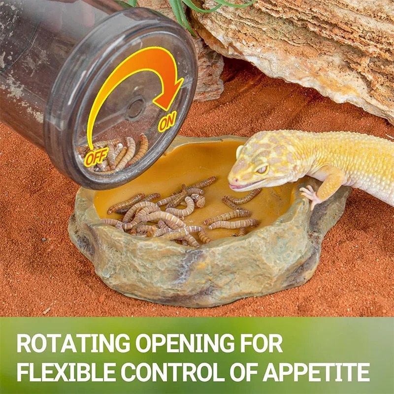 طقم صندوق تغذية للزواحف والحشر - مراجعة Calcium Powder Reptile وسعره