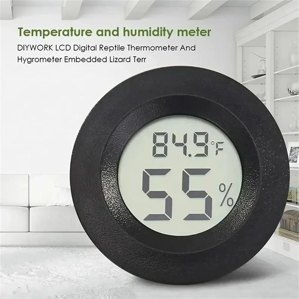مقياس حرارة ورطوبة رقمي دائري  - مراجعة Digital Hygrometer Probe وسعره