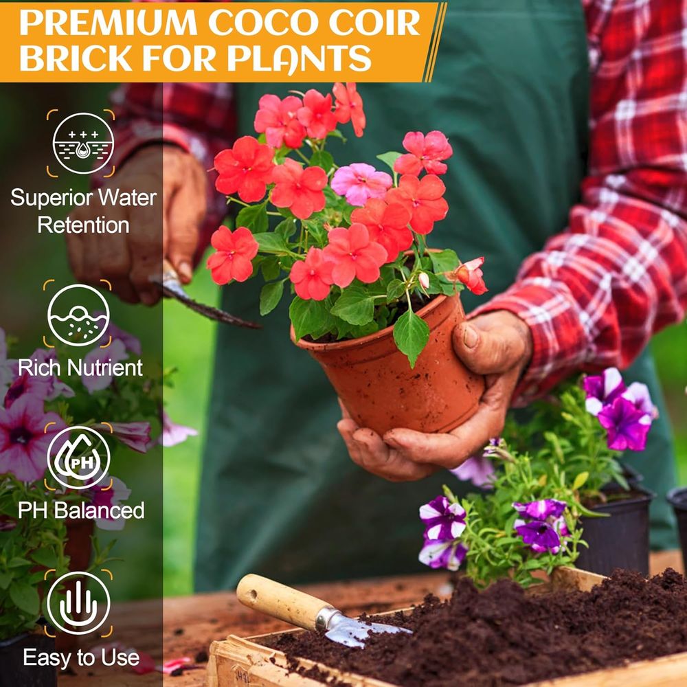ألياف جوز الهند العضوية المضغو - مراجعة Substrate Coconut Fiber وسعره