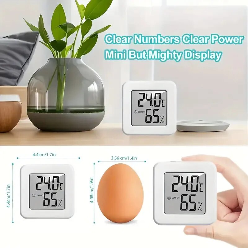 مقياس حرارة ورطوبة رقمي داخلي  - مراجعة Digital Hygrometer Probe وسعره