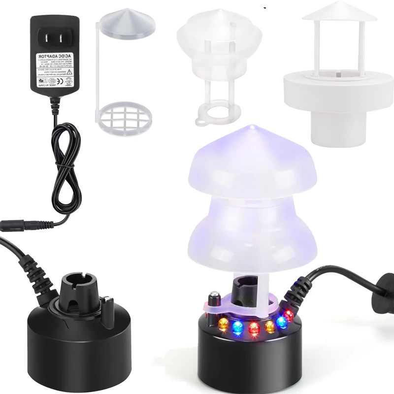 بالموجات فوق الصوتية البخاخة ض - مراجعة Terrarium Fogger Ultrasonic وسعره