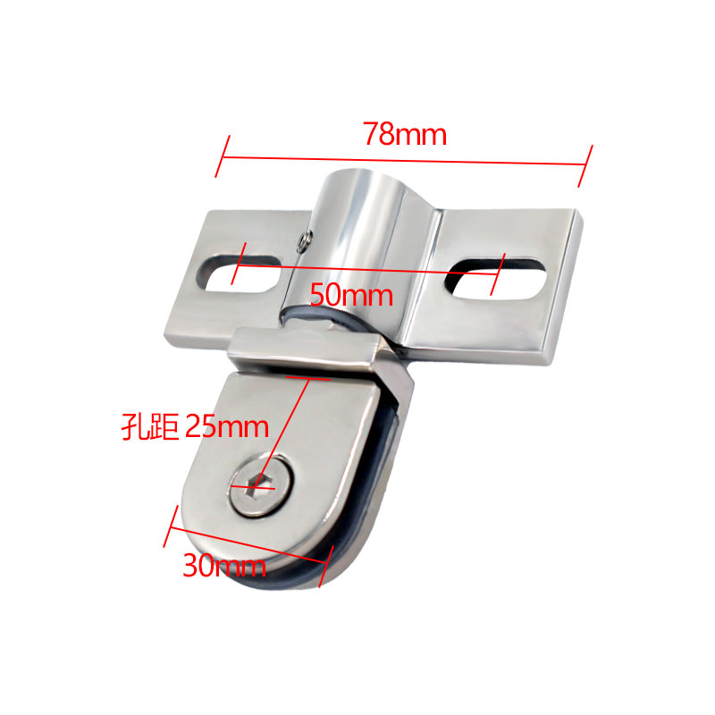 مشبك باب زجاجي للحمام من سبائك - مراجعة Glass Door Hinge وسعره