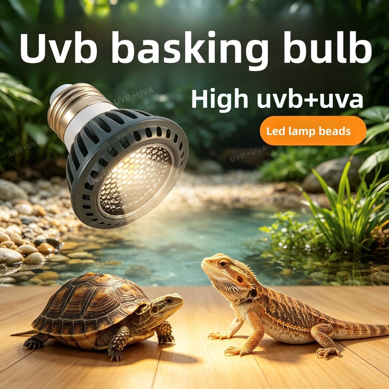 مصباح للزواحف كامل الطيف UVB 5 - مراجعة Vitamin D3 Reptile وسعره