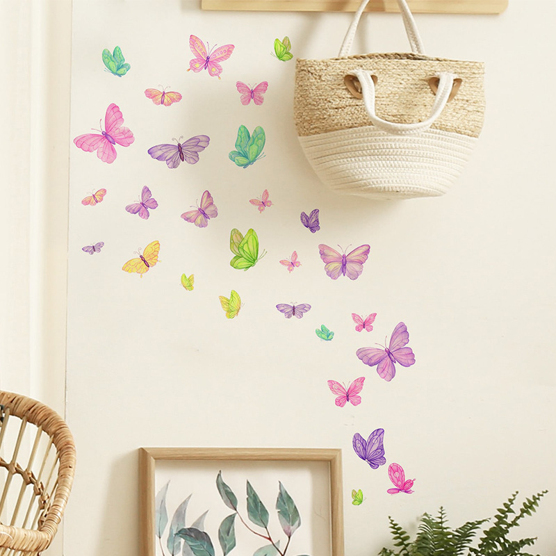 ملصقات حائط على شكل فراشة روما - مراجعة Pvc Panel Background وسعره