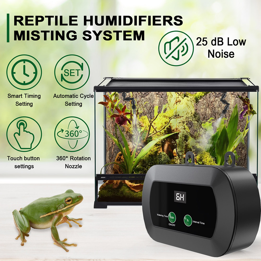 رشاش رذاذ أوتوماتيكي للزواحف م - مراجعة Misting Nozzle Reptile وسعره