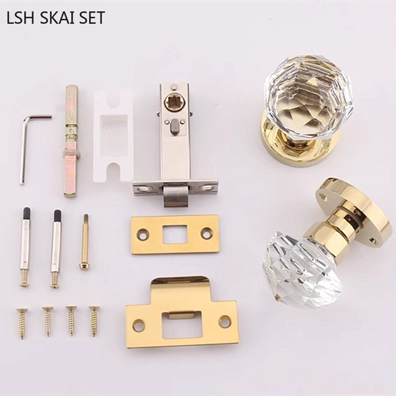 كريستال زجاج غلوب مقبض قفل ضوء - مراجعة Glass Door Hinge وسعره