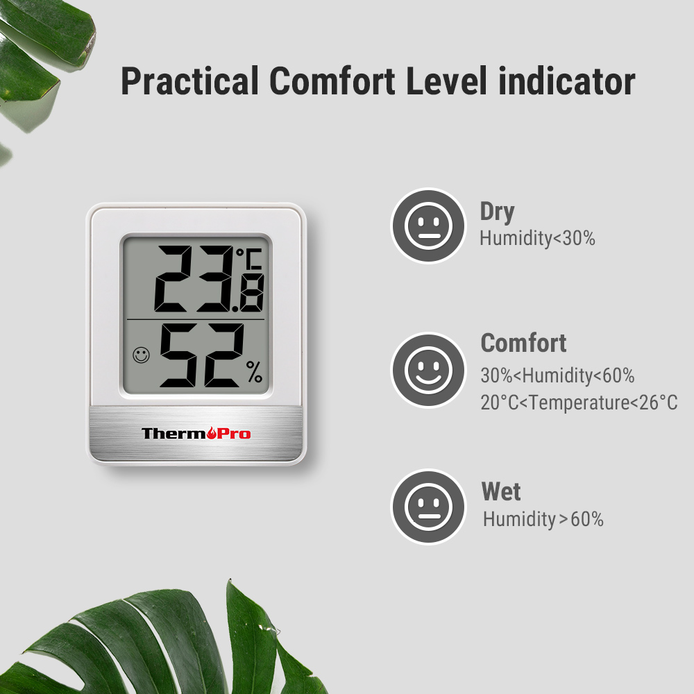 ThermoPro TP49 محطة الطقس الصغ - مراجعة Digital Hygrometer Probe وسعره