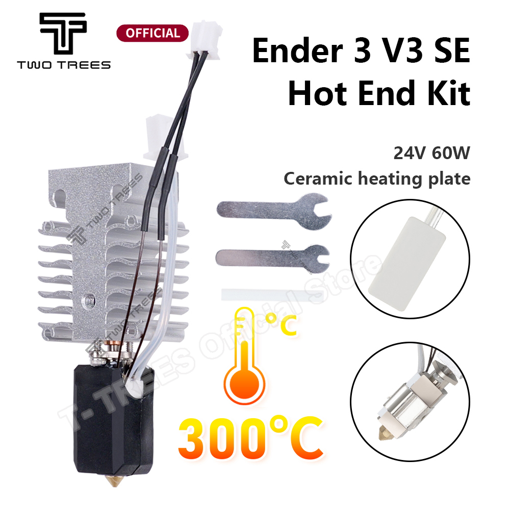 Hotend عدة ل Creality أندر 3 V - مراجعة Ceramic Heat Emitter وسعره