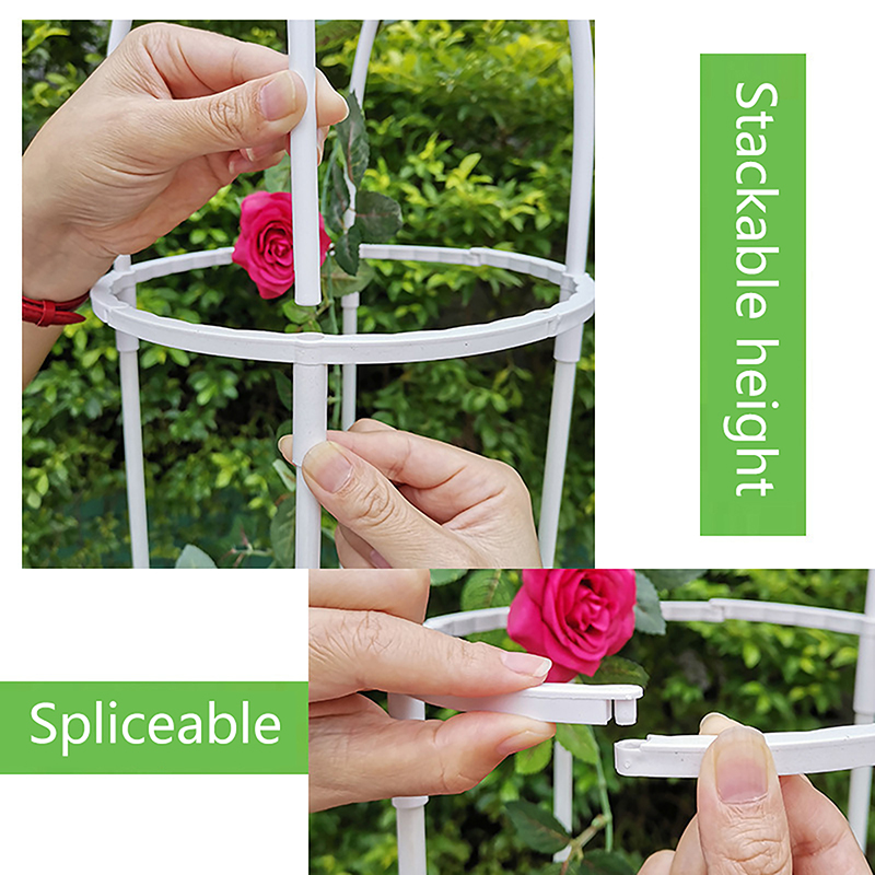 مجموعة واحدة من أقفاص دعم النب - مراجعة Vine Climbing Plastic وسعره