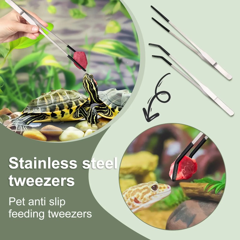طقم ملاقط من الفولاذ المقاوم ل - مراجعة Feeding Tong Stainless وسعره