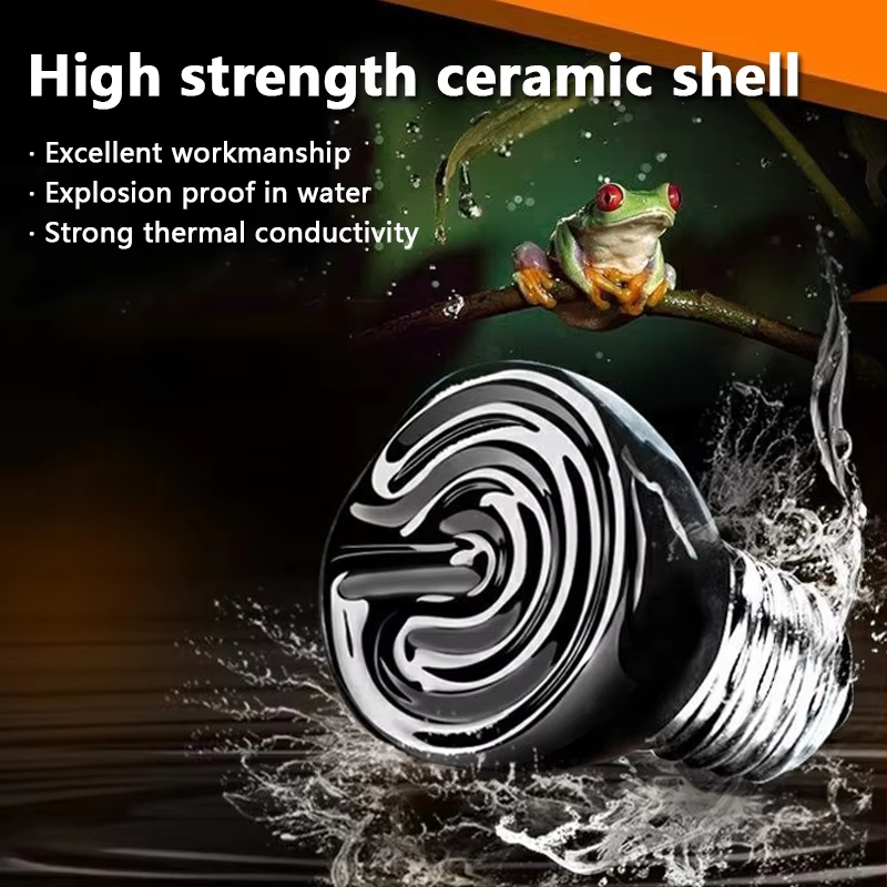 مصباح حراري سيراميكي صغير أسود - مراجعة Ceramic Heat Emitter وسعره
