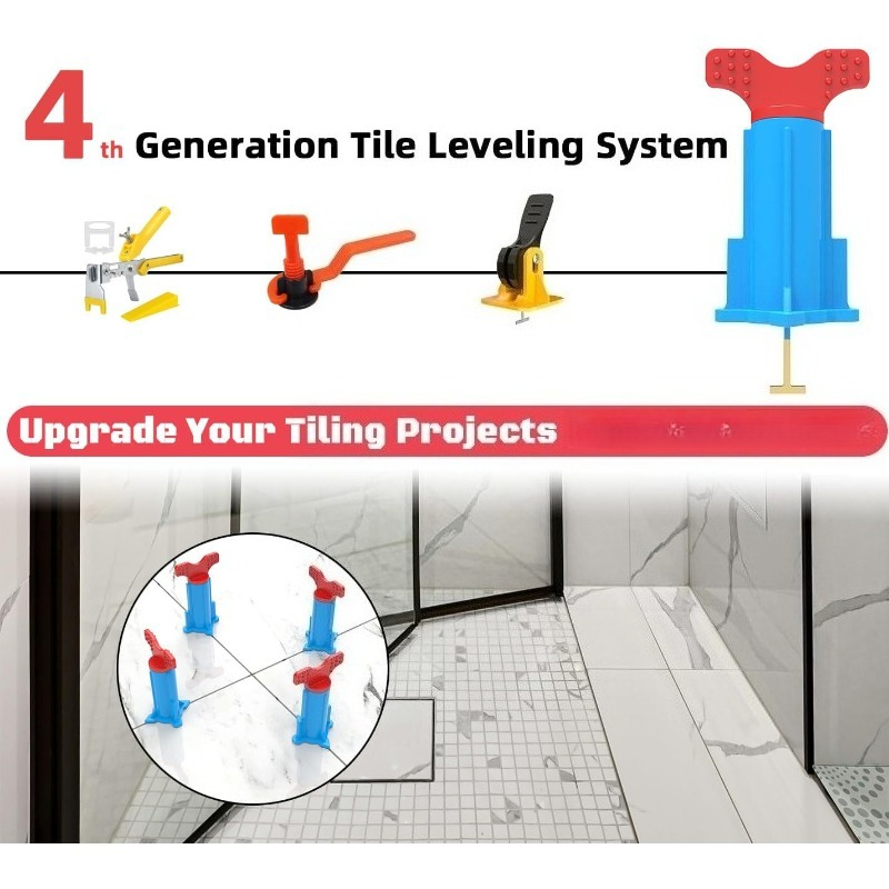40 قطعة من مشابك وفواصل تسوية  - مراجعة Ceramic Tile Floor وسعره