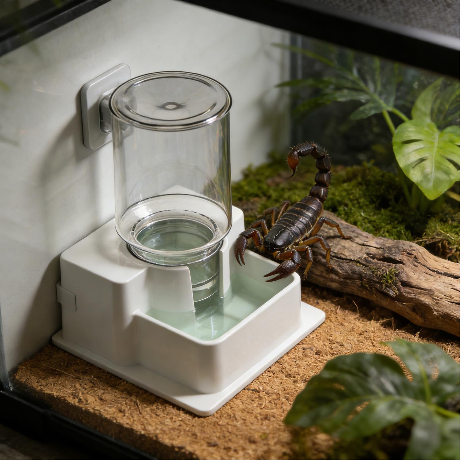 نافورة مياه أوتوماتيكية للتنين - مراجعة Water Dish Reptile وسعره