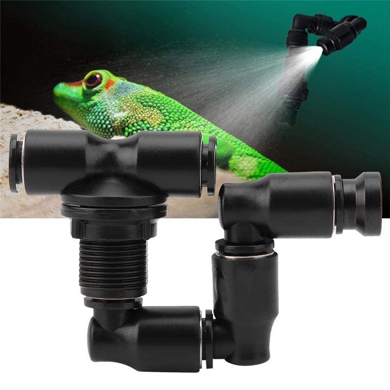 MIUS الزواحف 360 درجة Rotatin  - مراجعة Misting Nozzle Reptile وسعره