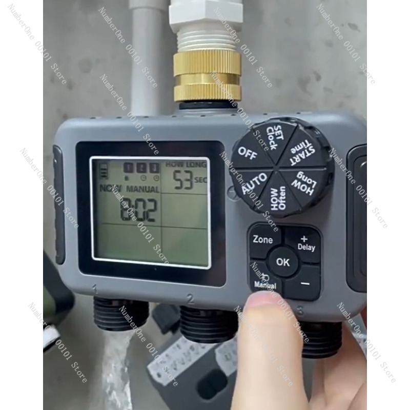 جهاز ري أوتوماتيكي للحدائق بشا - مراجعة Timer Dual Outlet وسعره