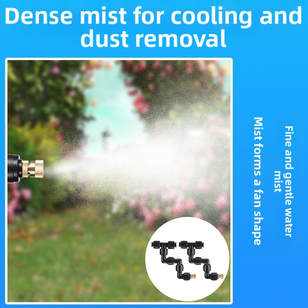 قطعتان من فوهات الرش السوداء ا - مراجعة Misting Nozzle Reptile وسعره
