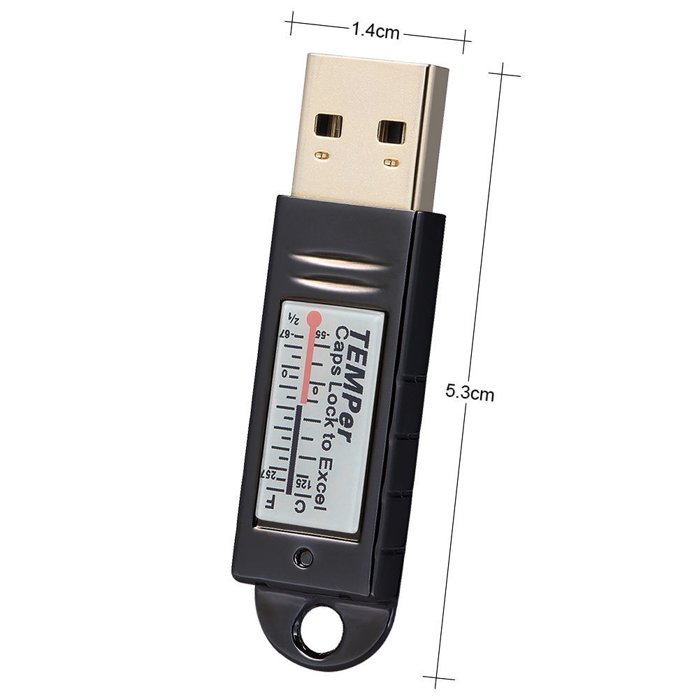 جهاز قياس الحرارة والرطوبة USB - مراجعة Digital Hygrometer Probe وسعره