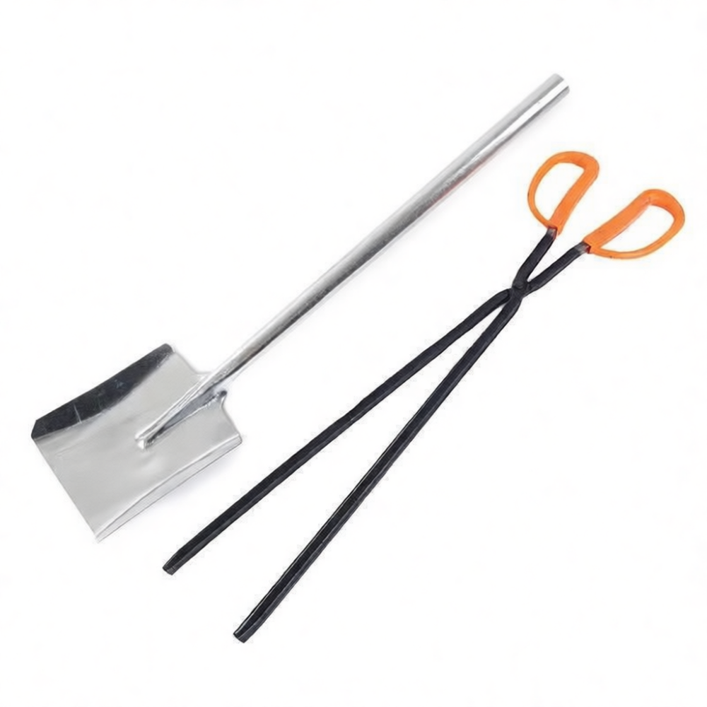 مجموعة أدوات تنظيف المدفأة: خط - مراجعة Feeding Tong Stainless وسعره