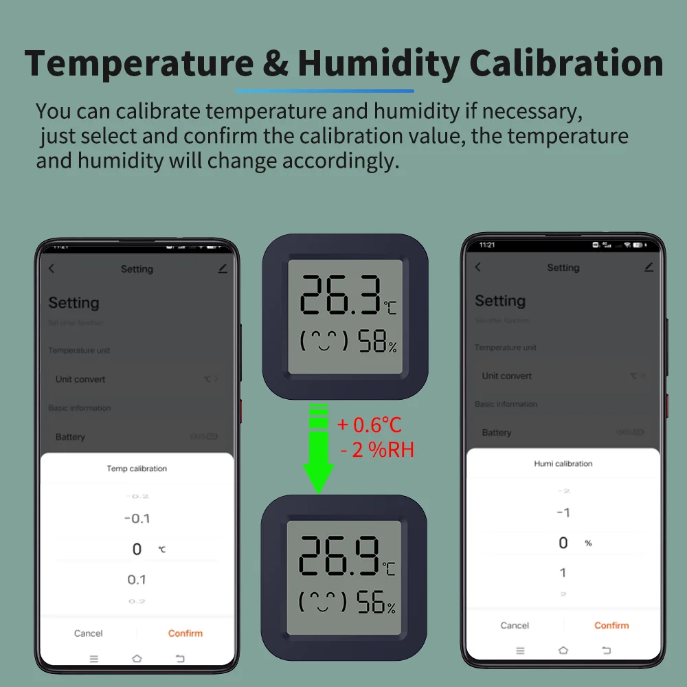 جهاز استشعار درجة الحرارة والر - مراجعة Digital Hygrometer Probe وسعره